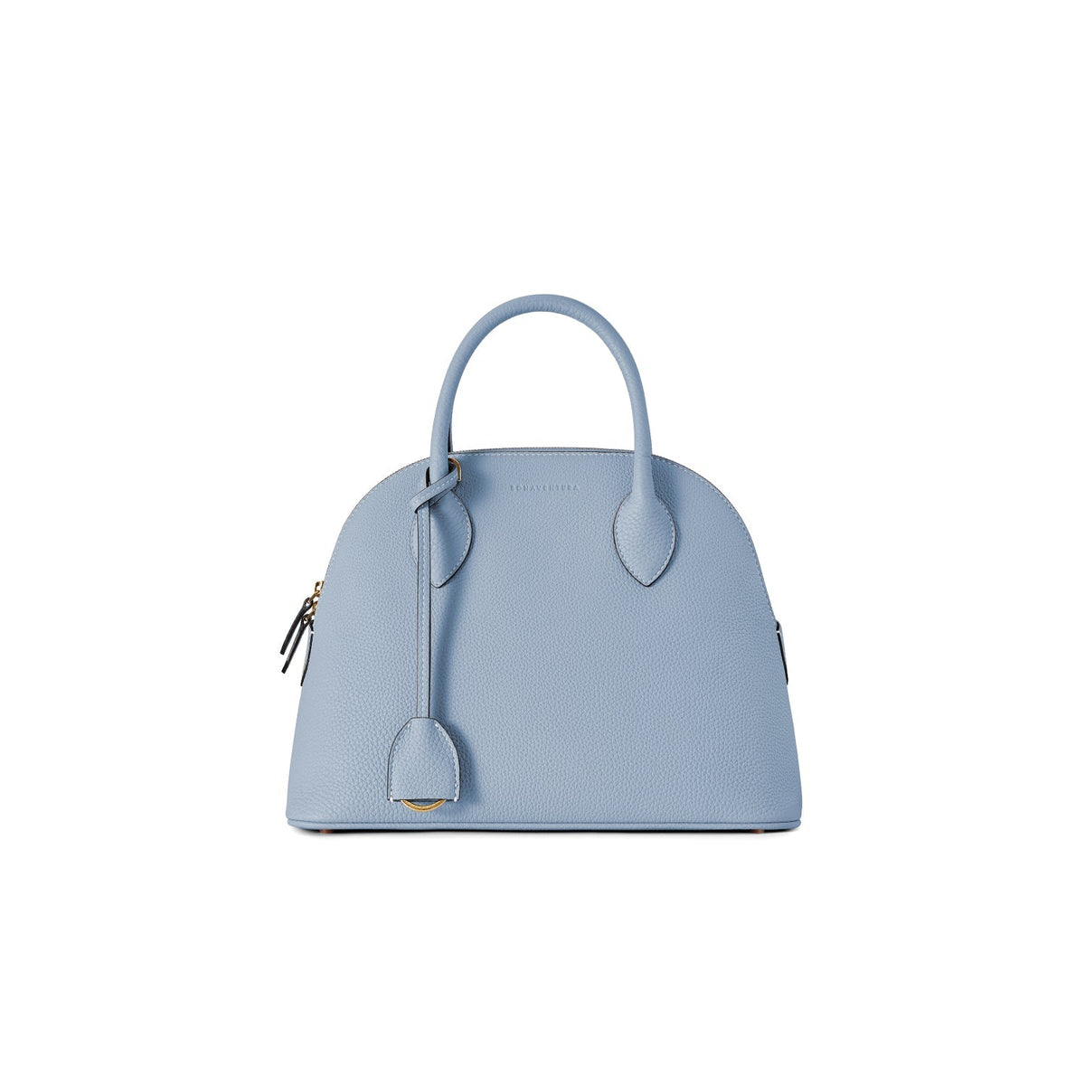 エマ バッグ　シュリンクレザー - アイスブルー