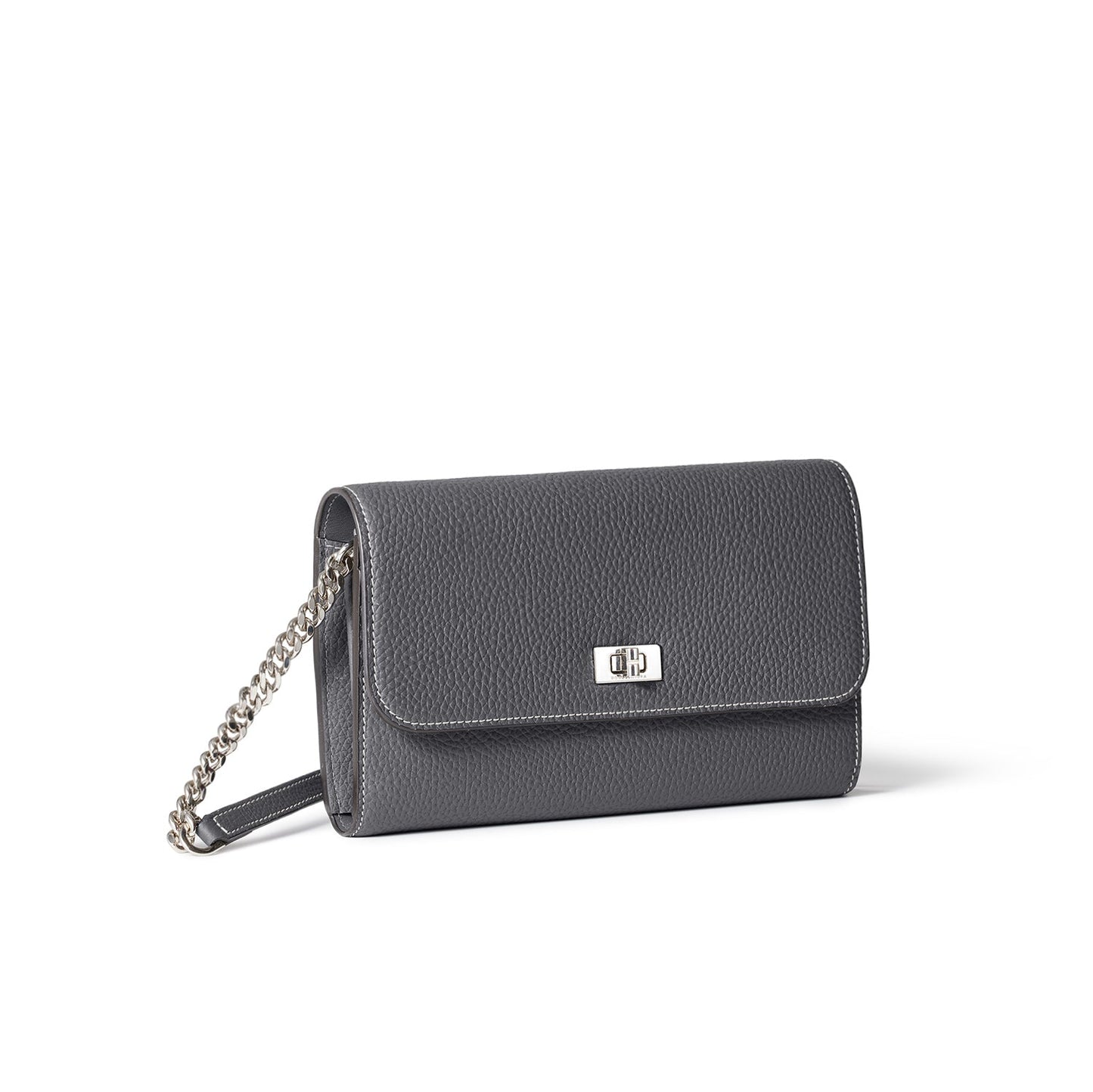 Beatrice Long Wallet in Shrink Leather