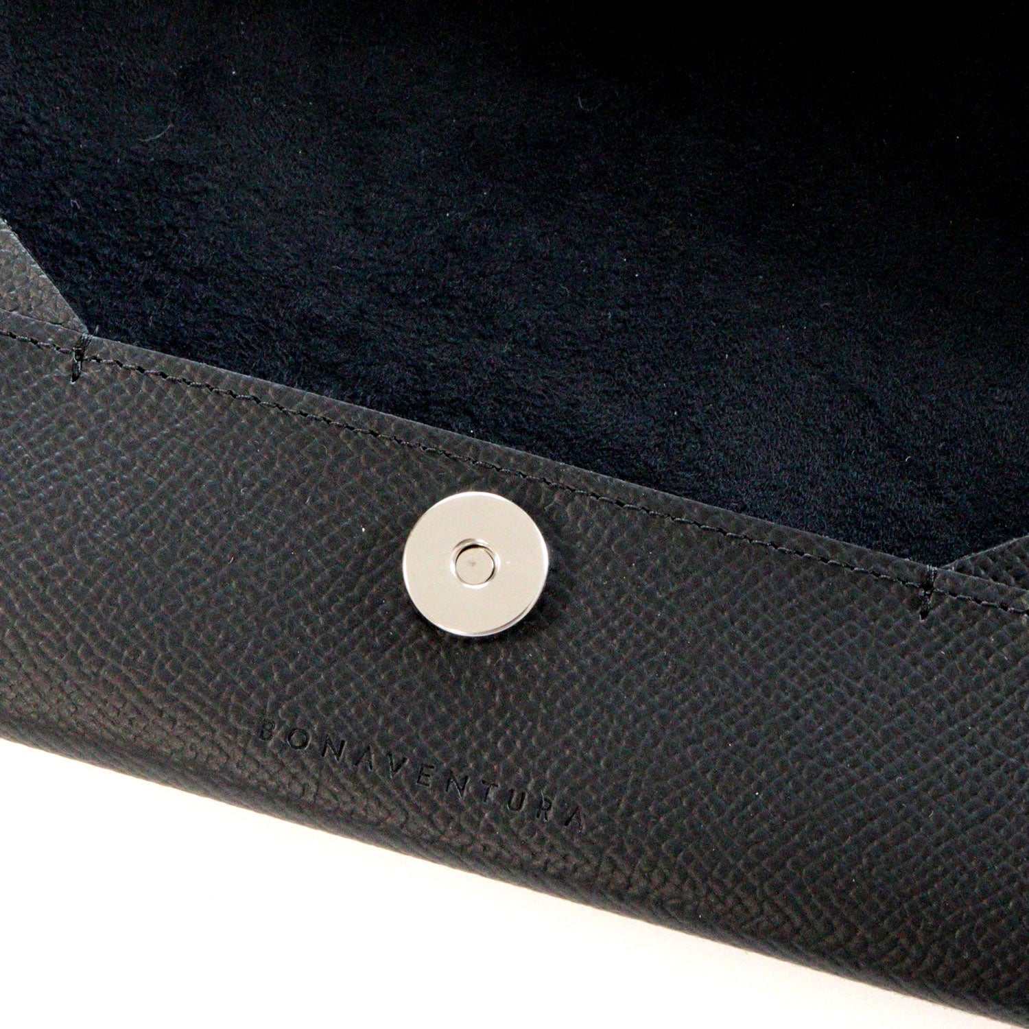 Flap eyeglass case in Noblesse leather