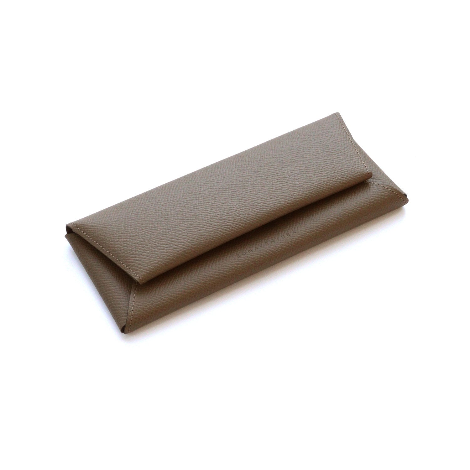 Flap eyeglass case in Noblesse leather