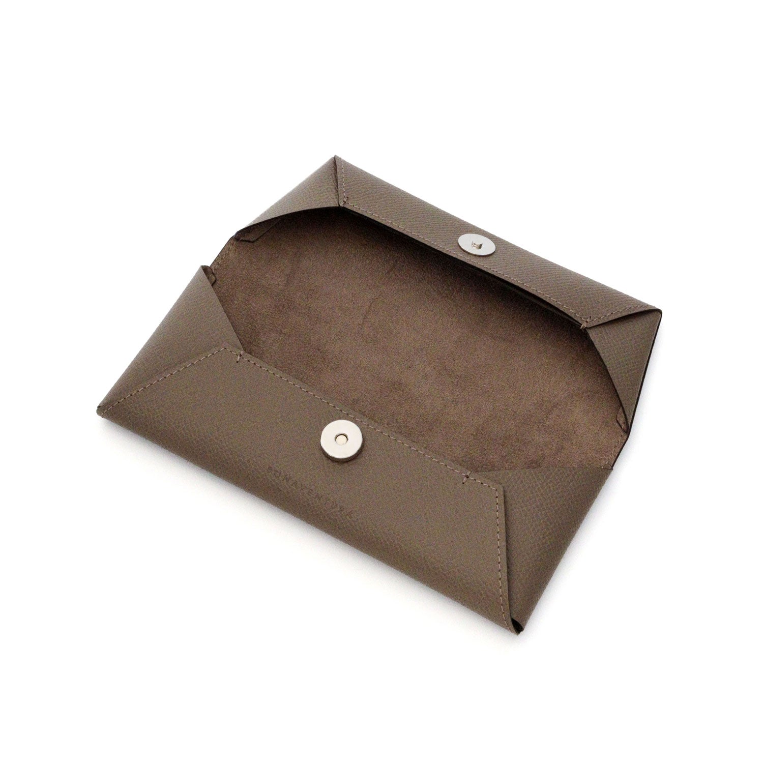 Flap eyeglass case in Noblesse leather