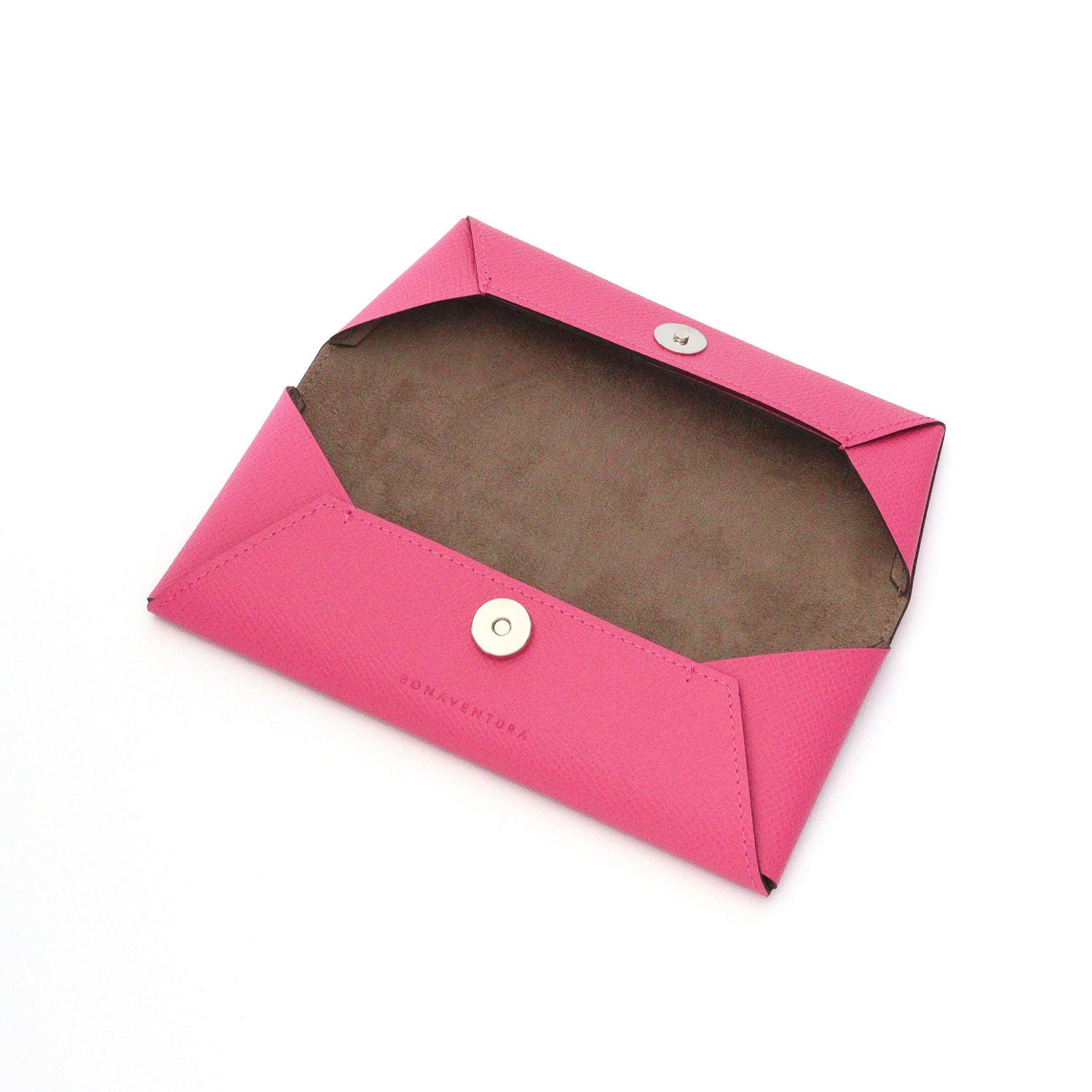 Flap eyeglass case in Noblesse leather