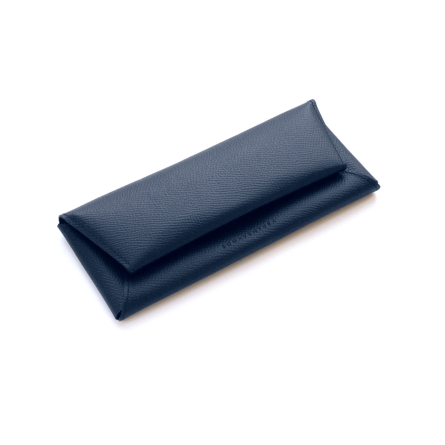 Flap eyeglass case in Noblesse leather