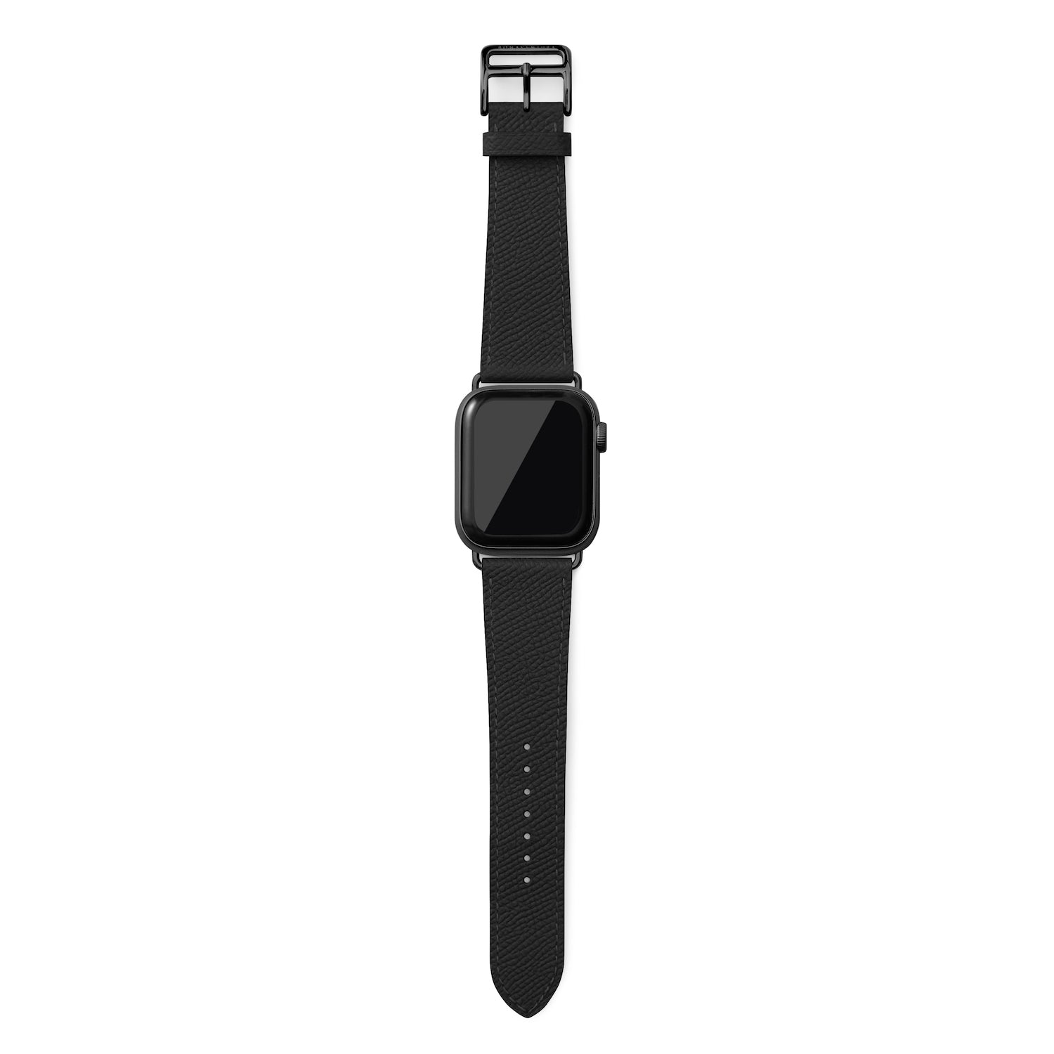 ノブレッサ Apple Watch レザーバンド【38mm/40mm/41mm, M/Lサイズ】 (アダプター：ブラック)