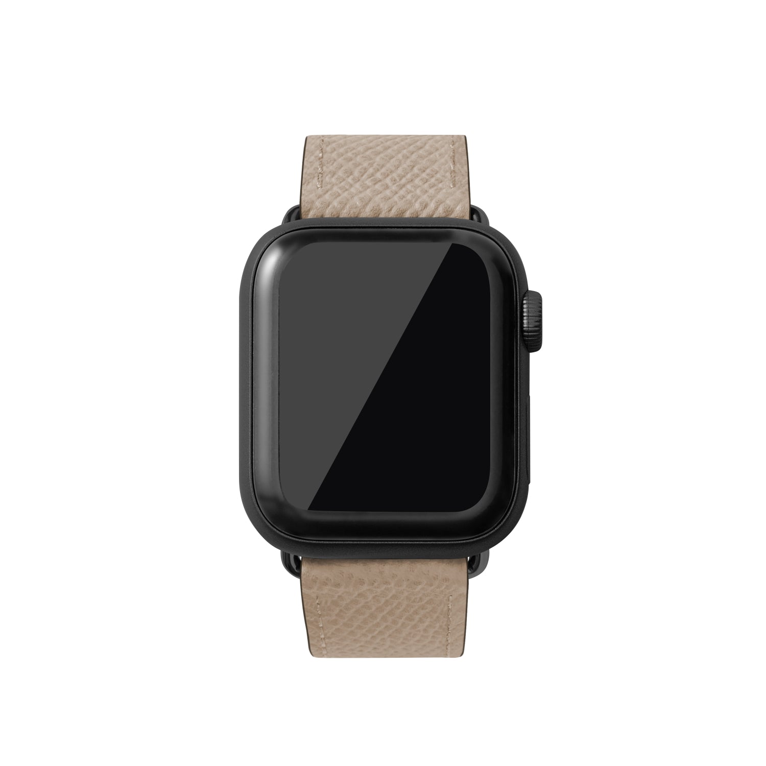 ノブレッサ Apple Watch レザーバンド【38mm/40mm/41mm, M/Lサイズ】 (アダプター：ブラック)