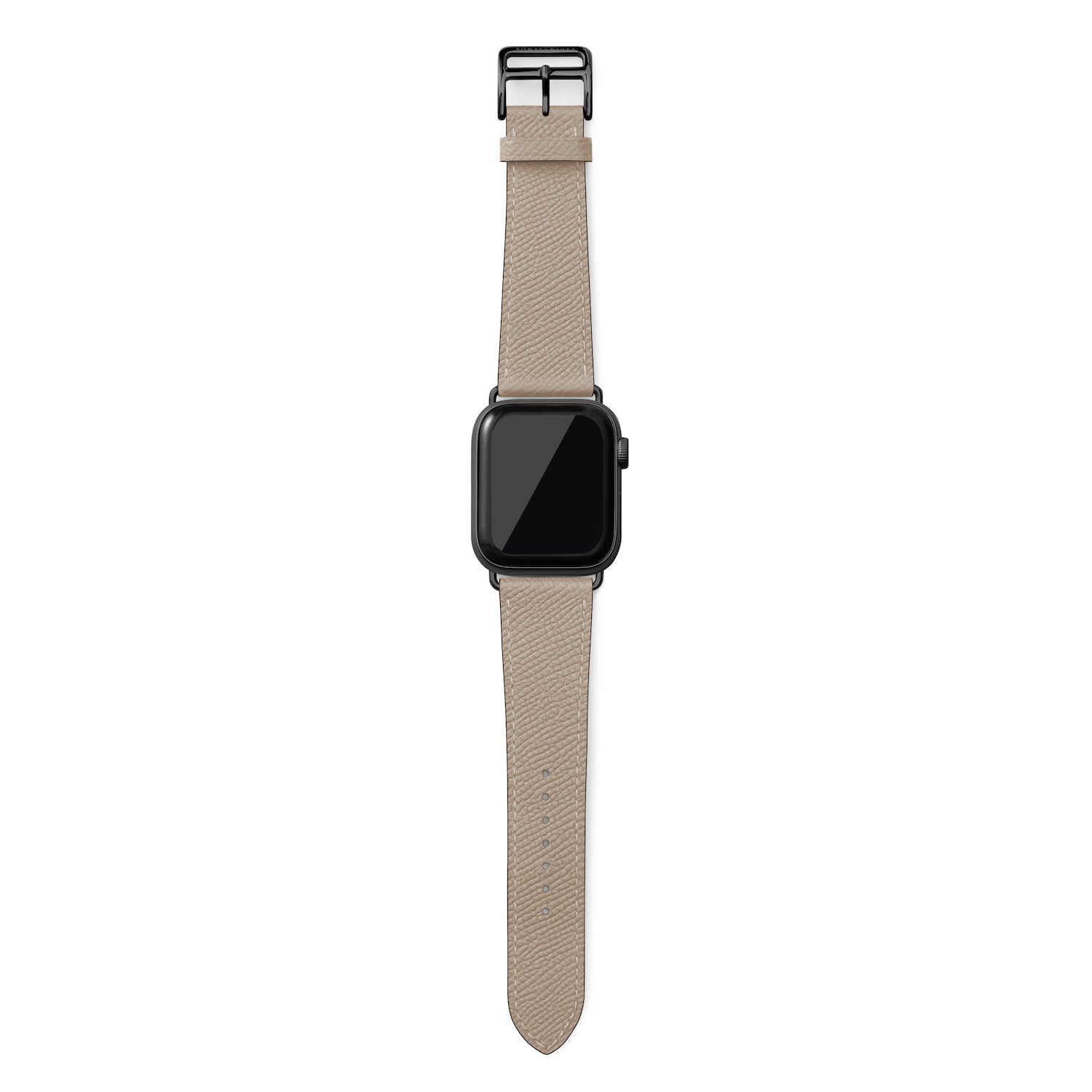 ノブレッサ Apple Watch レザーバンド【38mm/40mm/41mm, M/Lサイズ】 (アダプター：ブラック)