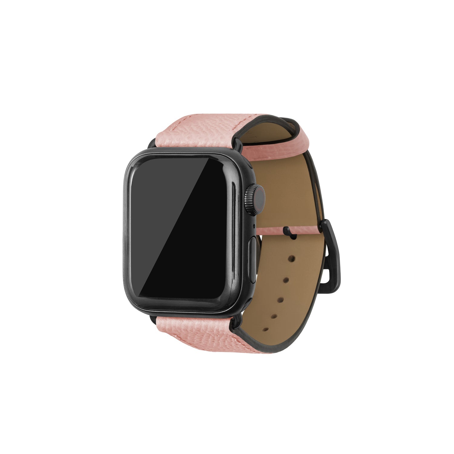 ノブレッサ Apple Watch レザーバンド【38mm/40mm/41mm, M/Lサイズ】 (アダプター：ブラック)