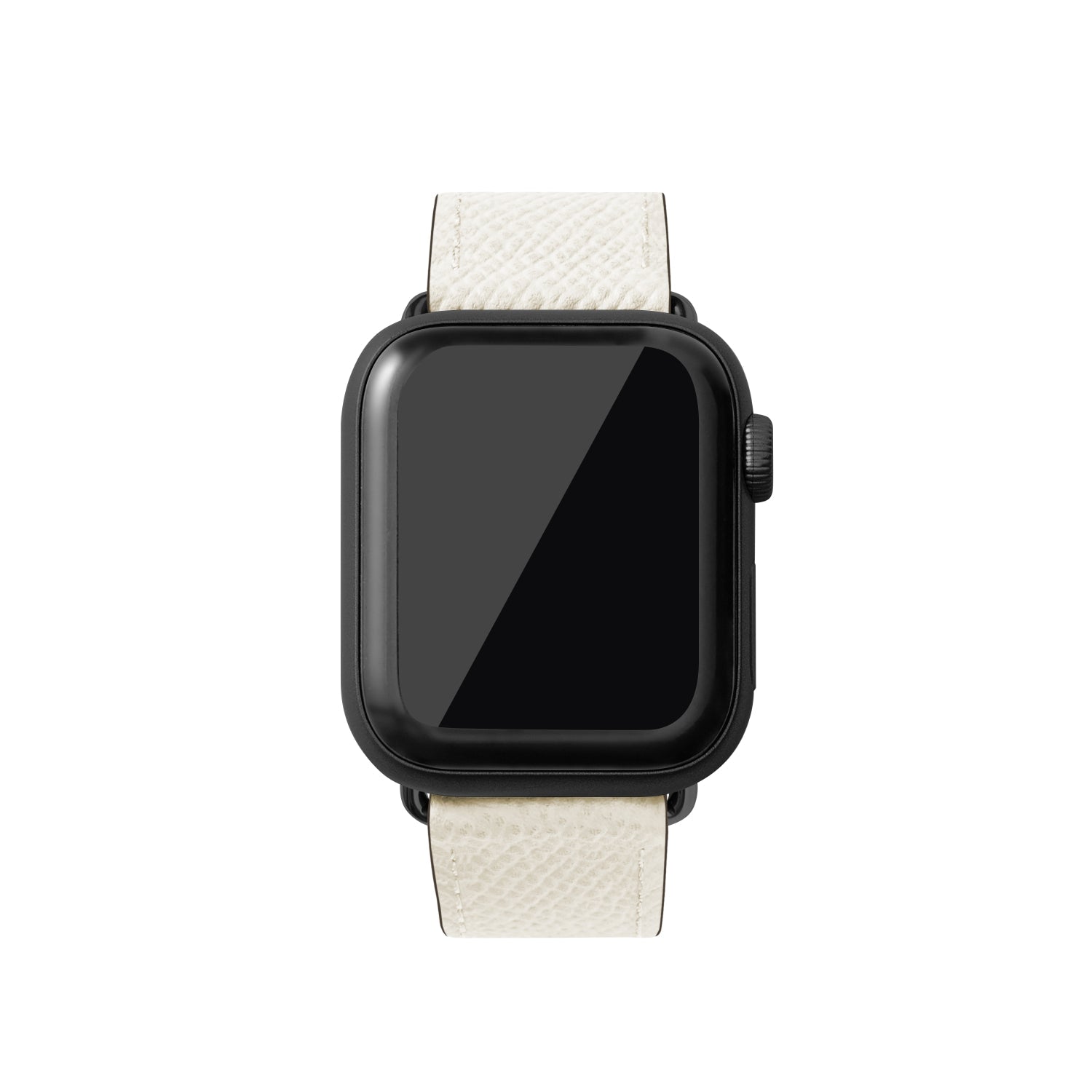 ノブレッサ Apple Watch レザーバンド【38mm/40mm/41mm, M/Lサイズ】 (アダプター：ブラック)