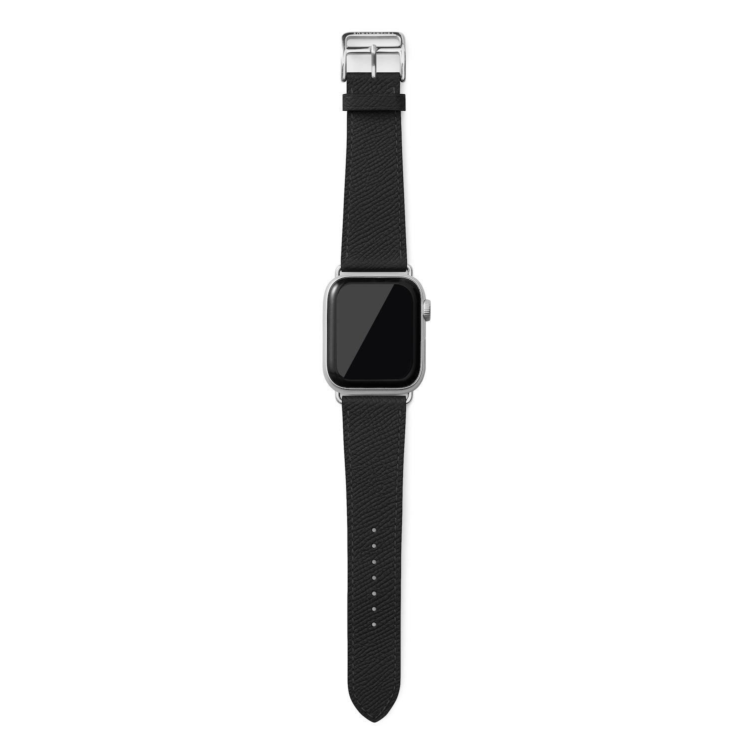 ノブレッサ Apple Watch レザーバンド【38mm/40mm/41mm, M/Lサイズ】 (アダプター：シルバー)