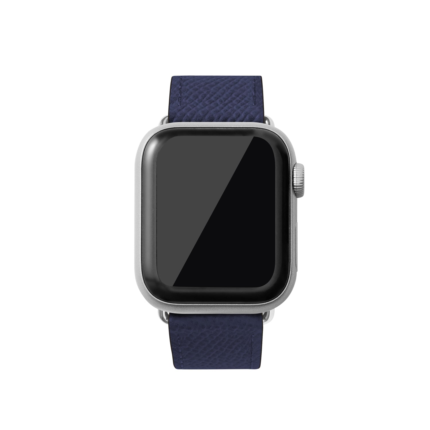 ノブレッサ Apple Watch レザーバンド【38mm/40mm/41mm, M/Lサイズ】 (アダプター：シルバー)