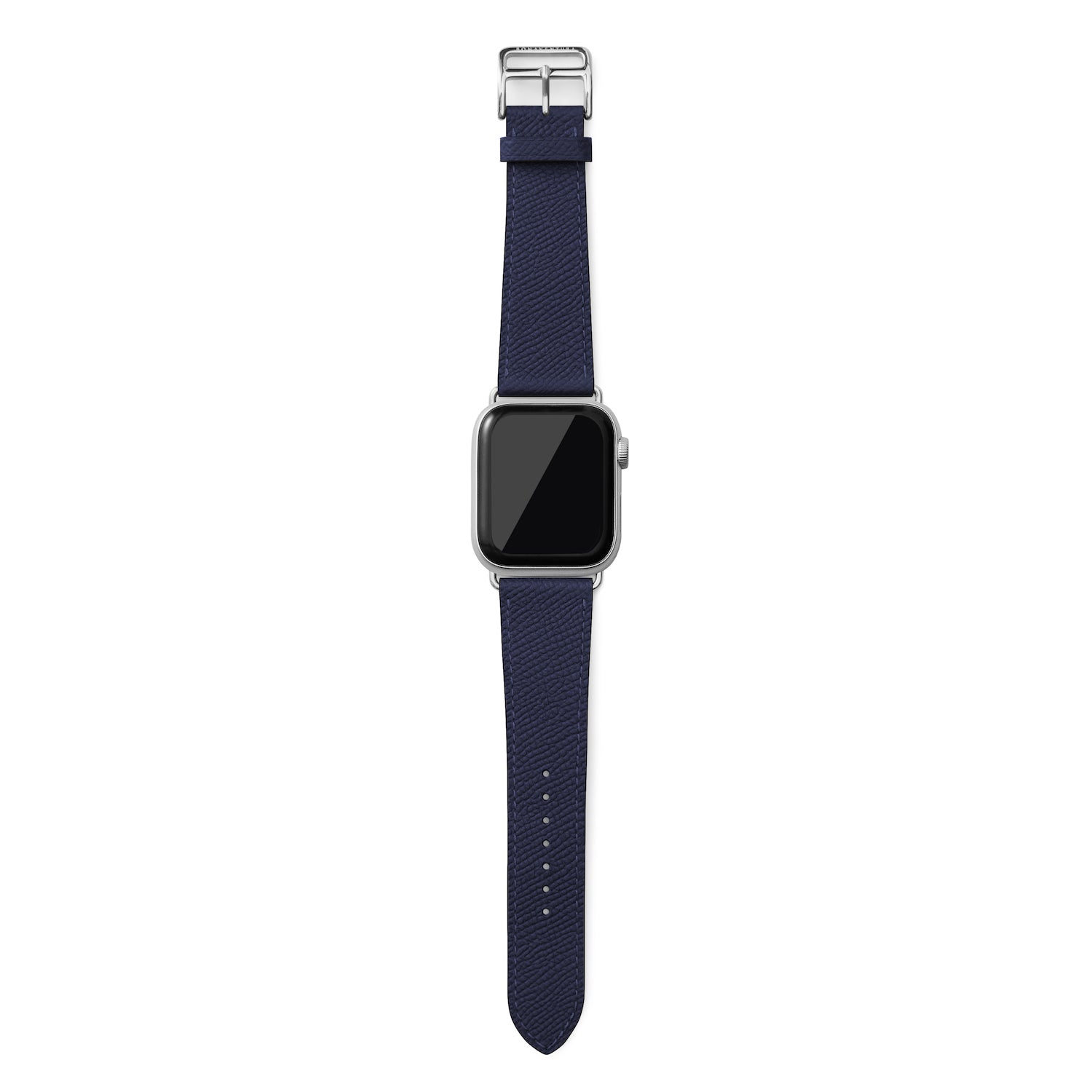 ノブレッサ Apple Watch レザーバンド【38mm/40mm/41mm, M/Lサイズ】 (アダプター：シルバー)