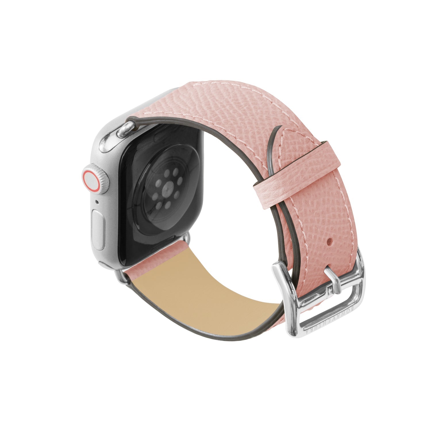 ノブレッサ Apple Watch レザーバンド【38mm/40mm/41mm, M/Lサイズ】 (アダプター：シルバー)