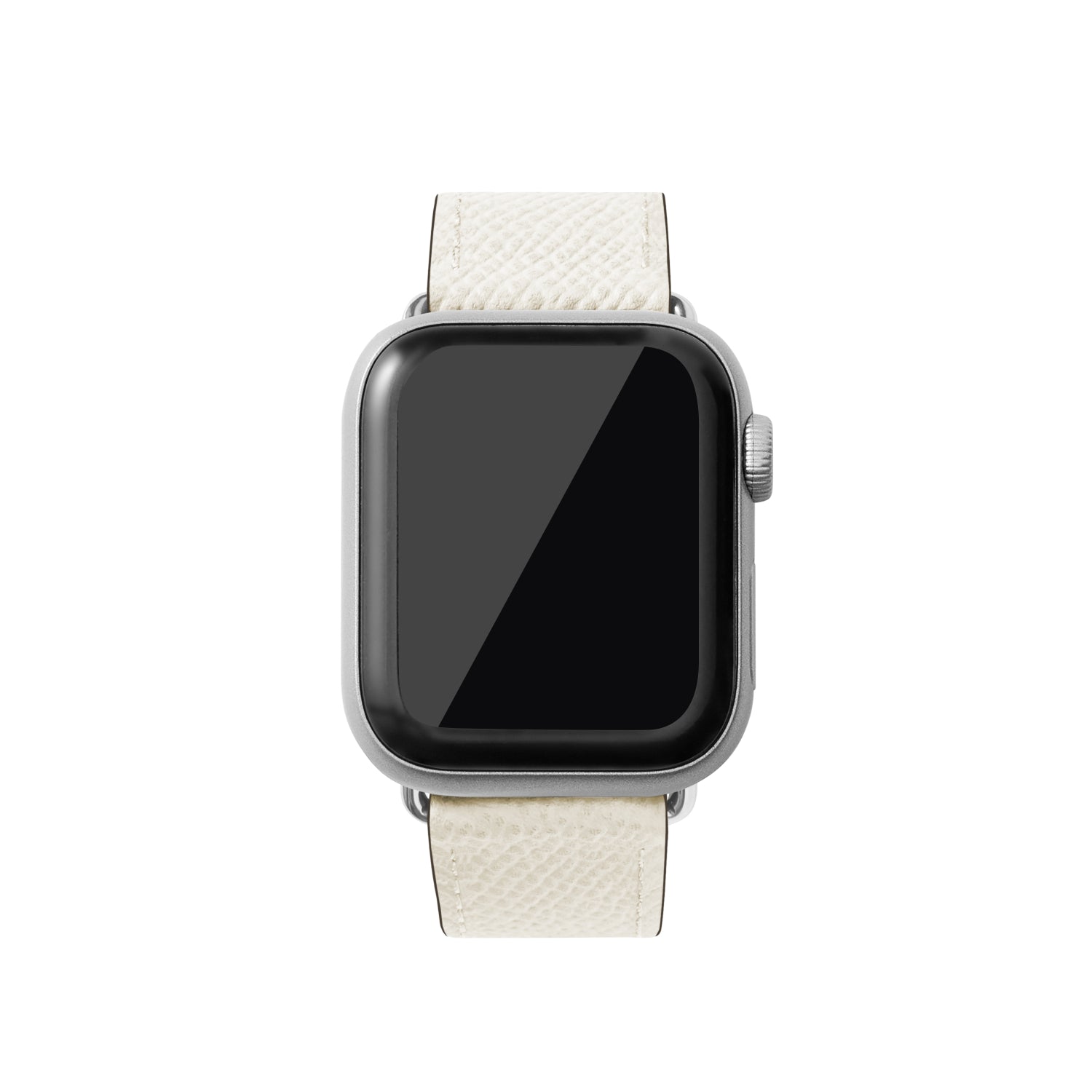 ノブレッサ Apple Watch レザーバンド【38mm/40mm/41mm, M/Lサイズ】 (アダプター：シルバー)