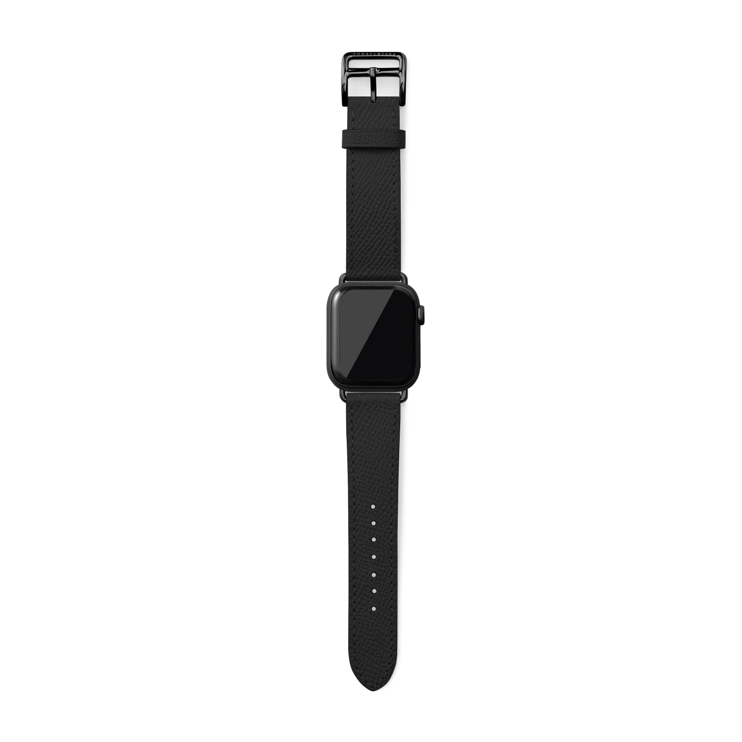 ノブレッサ Apple Watch レザーバンド【38mm/40mm/41mm, S/Mサイズ】 (アダプター：ブラック)