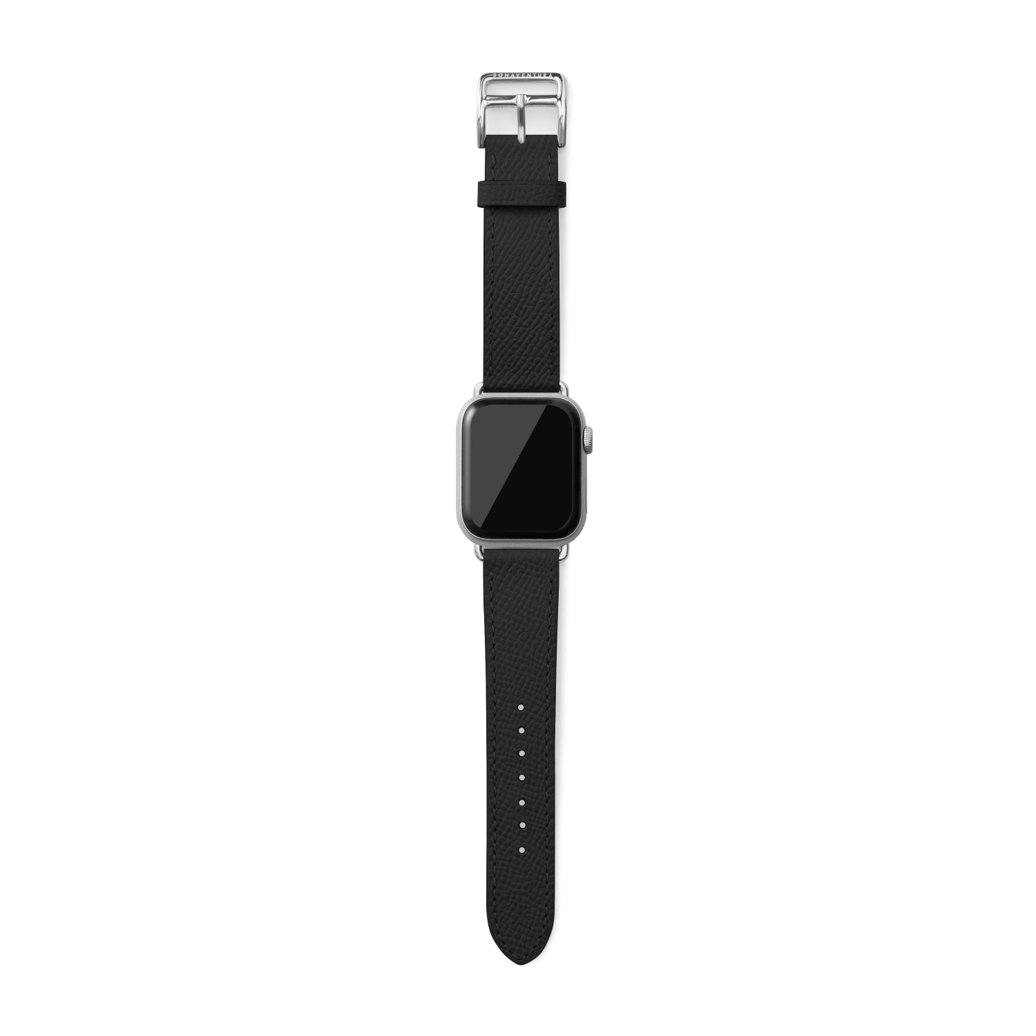 ノブレッサ Apple Watch レザーバンド【38mm/40mm/41mm, S/Mサイズ】 (アダプター：シルバー)