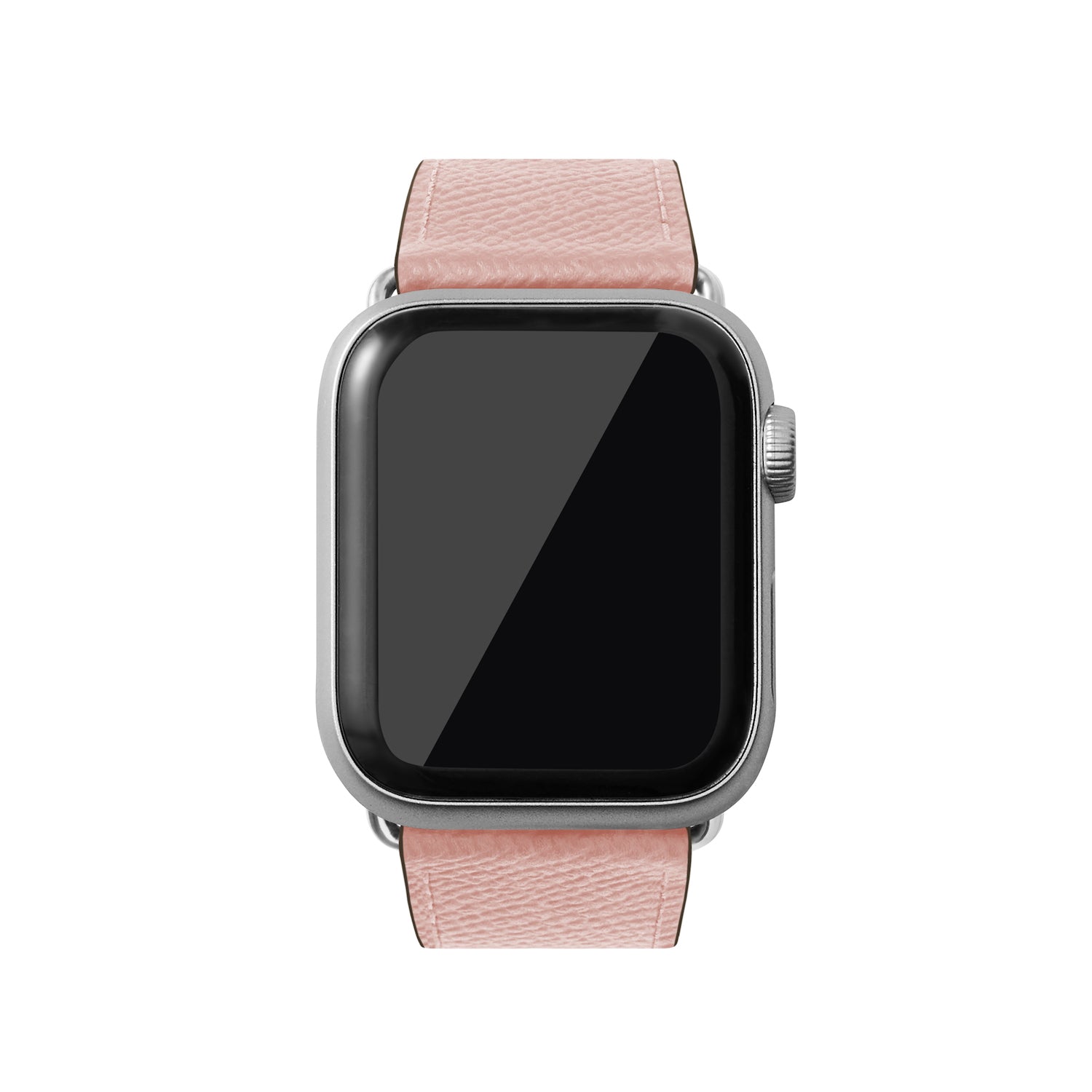 ノブレッサ Apple Watch レザーバンド【42mm/44mm/45mm, M/Lサイズ】 (アダプター：シルバー)