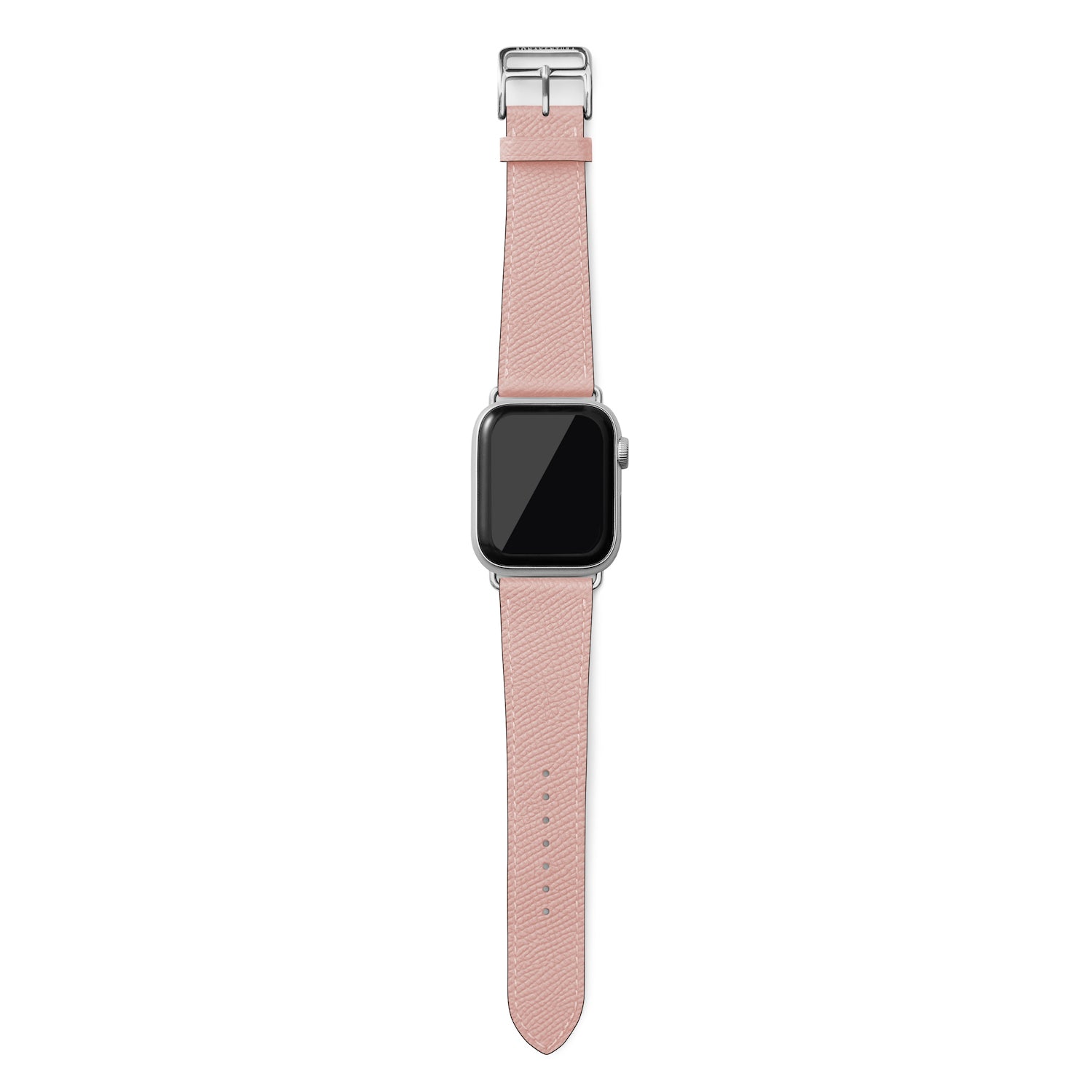 ノブレッサ Apple Watch レザーバンド【42mm/44mm/45mm, M/Lサイズ】 (アダプター：シルバー)